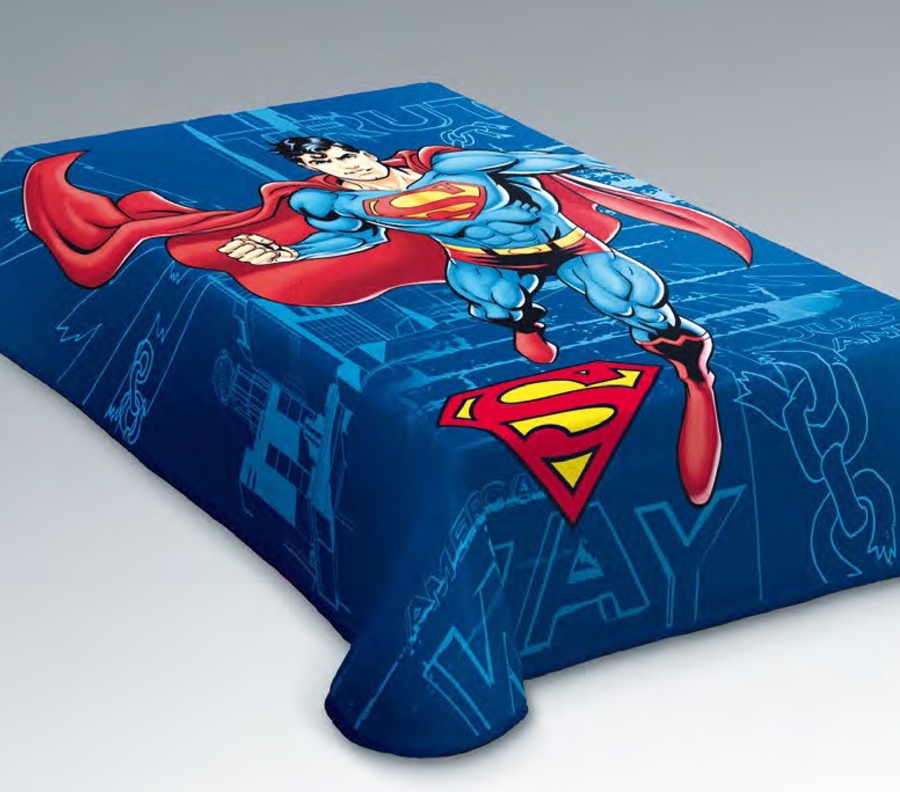Patura pat copii Belpla Ster 01 Superman